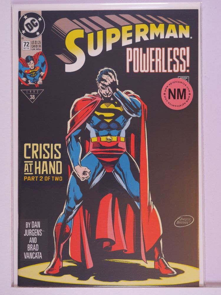 SUPERMAN (1987) Volume 2: # 0072 NM