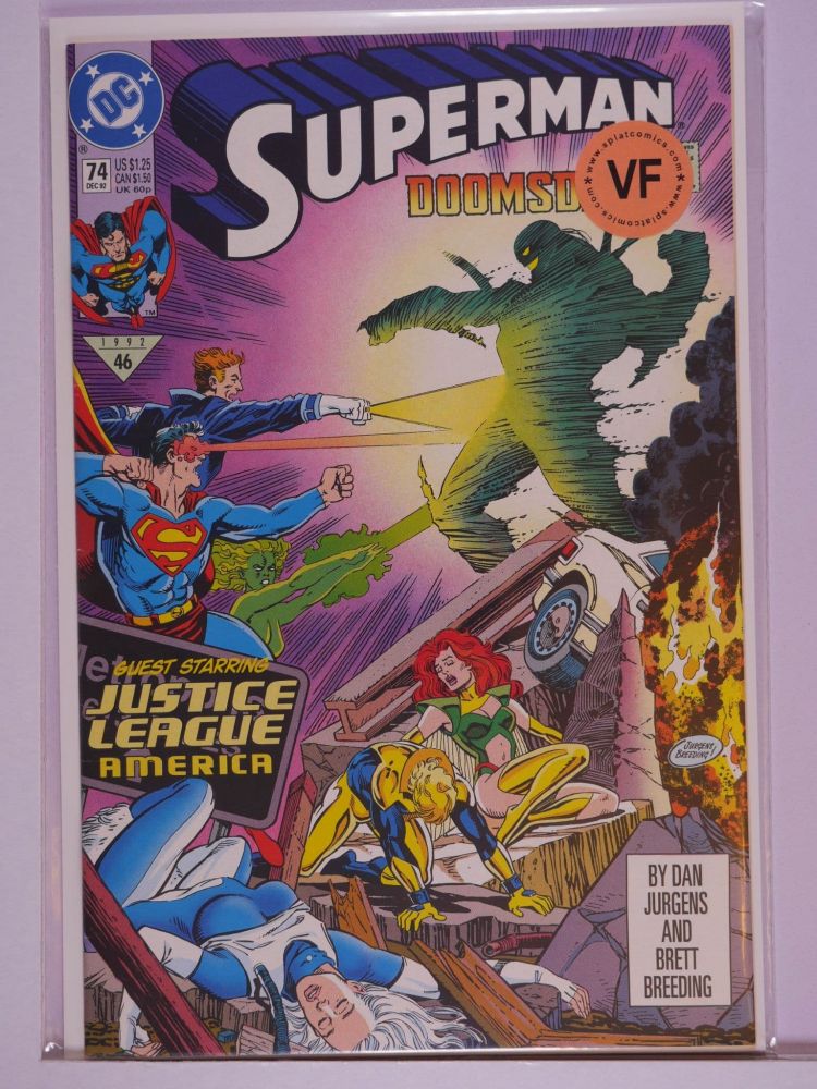 SUPERMAN (1987) Volume 2: # 0074 VF