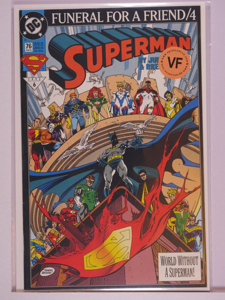 SUPERMAN (1987) Volume 2: # 0076 VF