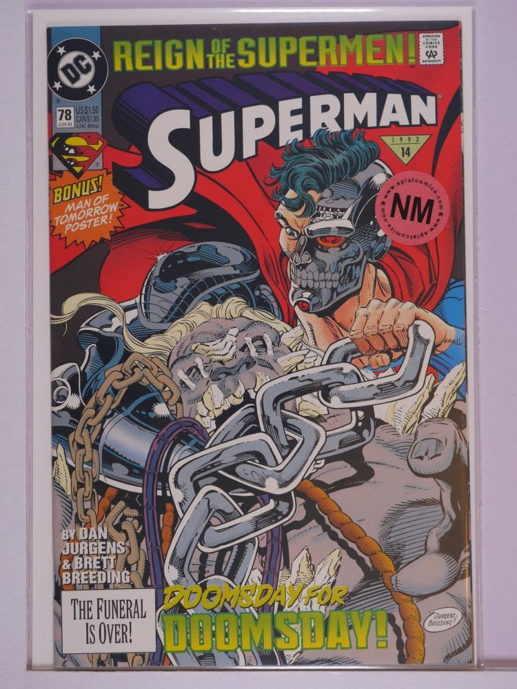 SUPERMAN (1987) Volume 2: # 0078 NM