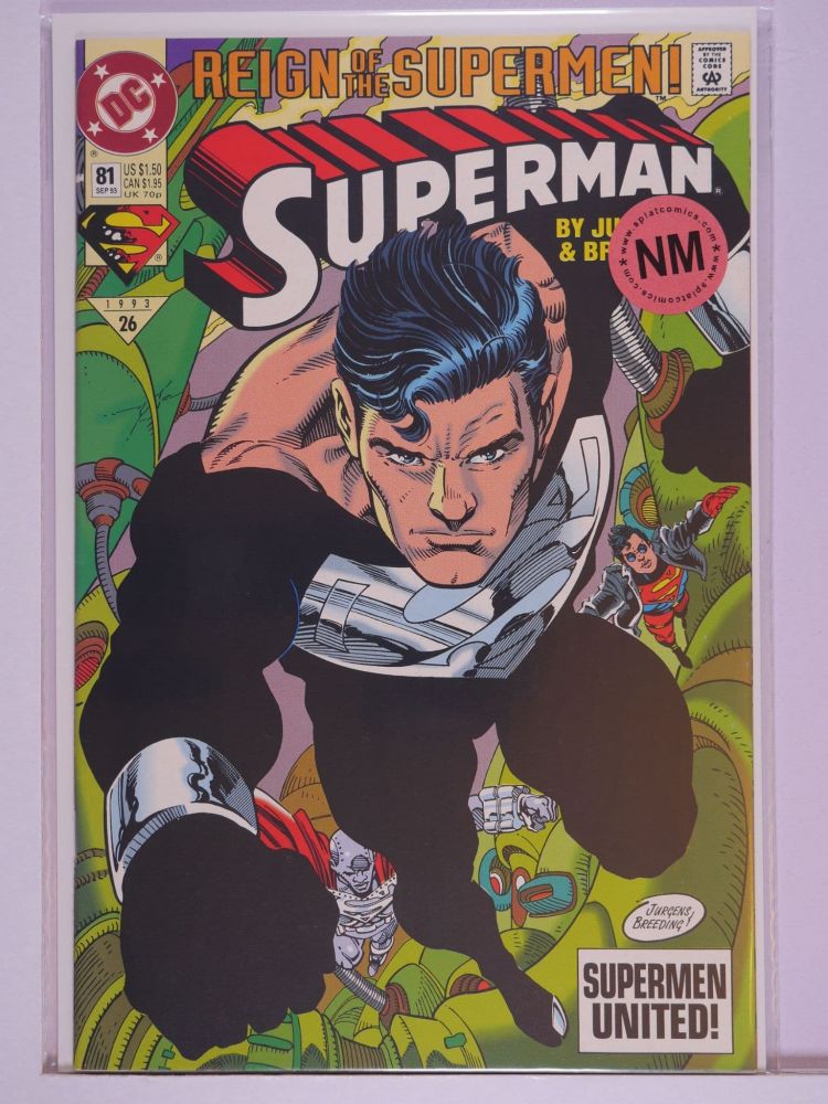 SUPERMAN (1987) Volume 2: # 0081 NM