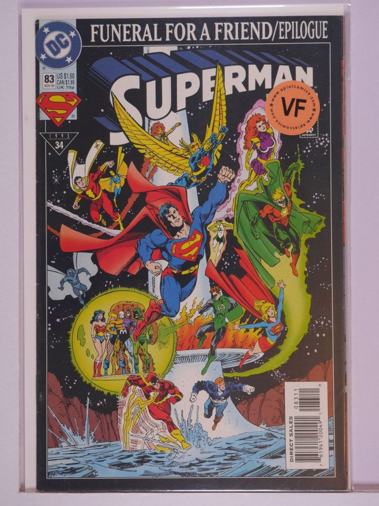 SUPERMAN (1987) Volume 2: # 0083 VF