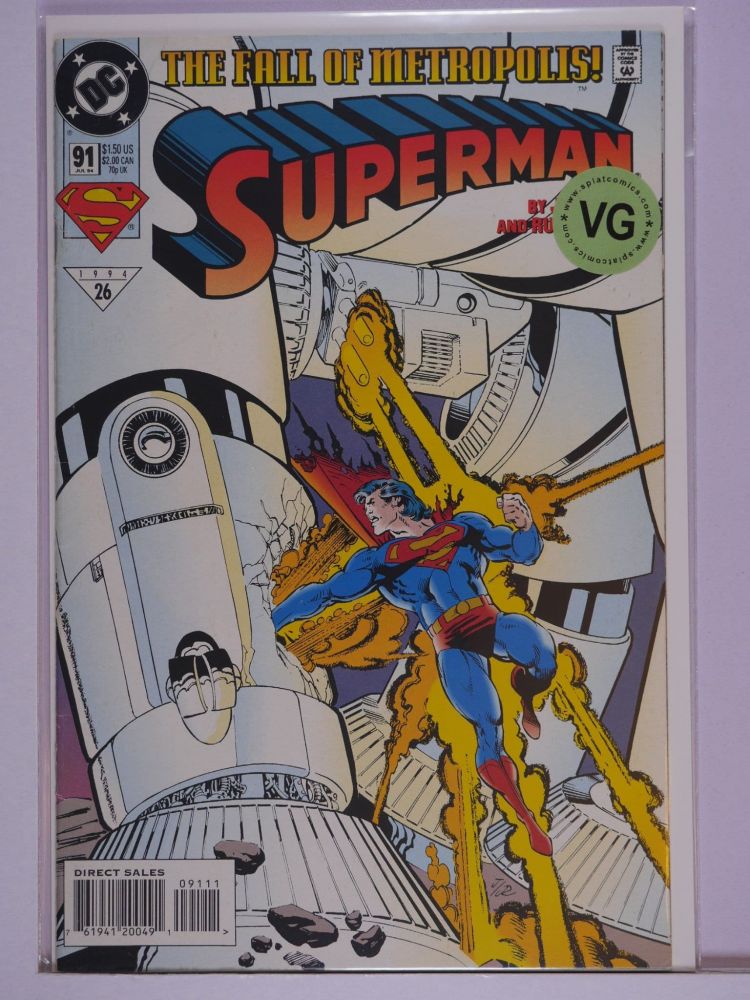 SUPERMAN (1987) Volume 2: # 0091 VG