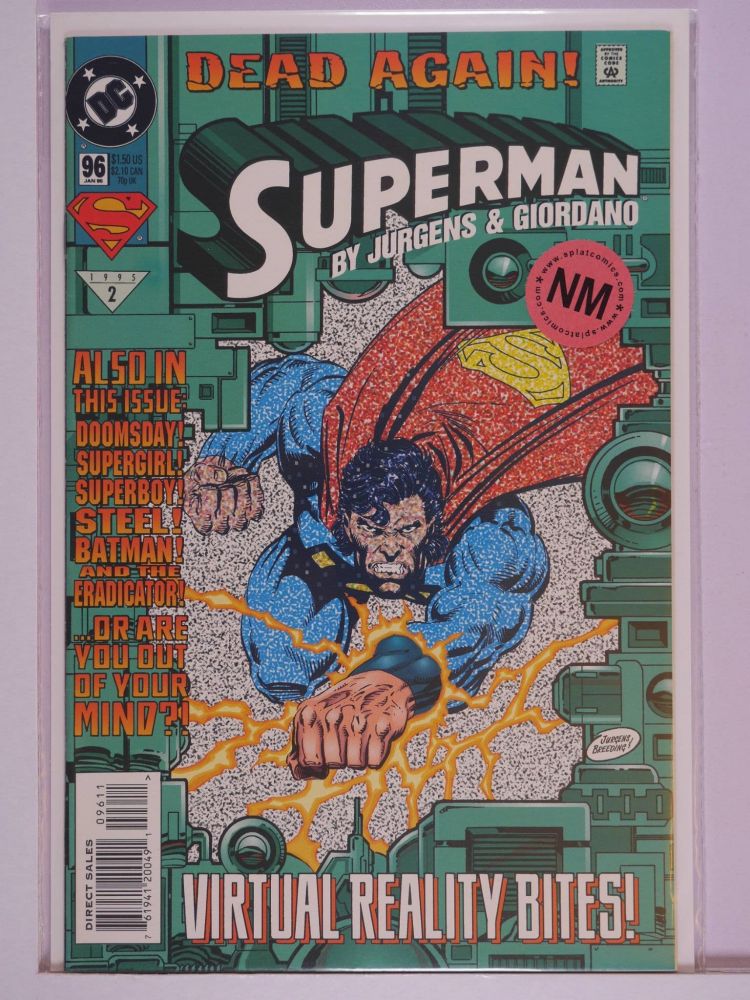 SUPERMAN (1987) Volume 2: # 0096 NM