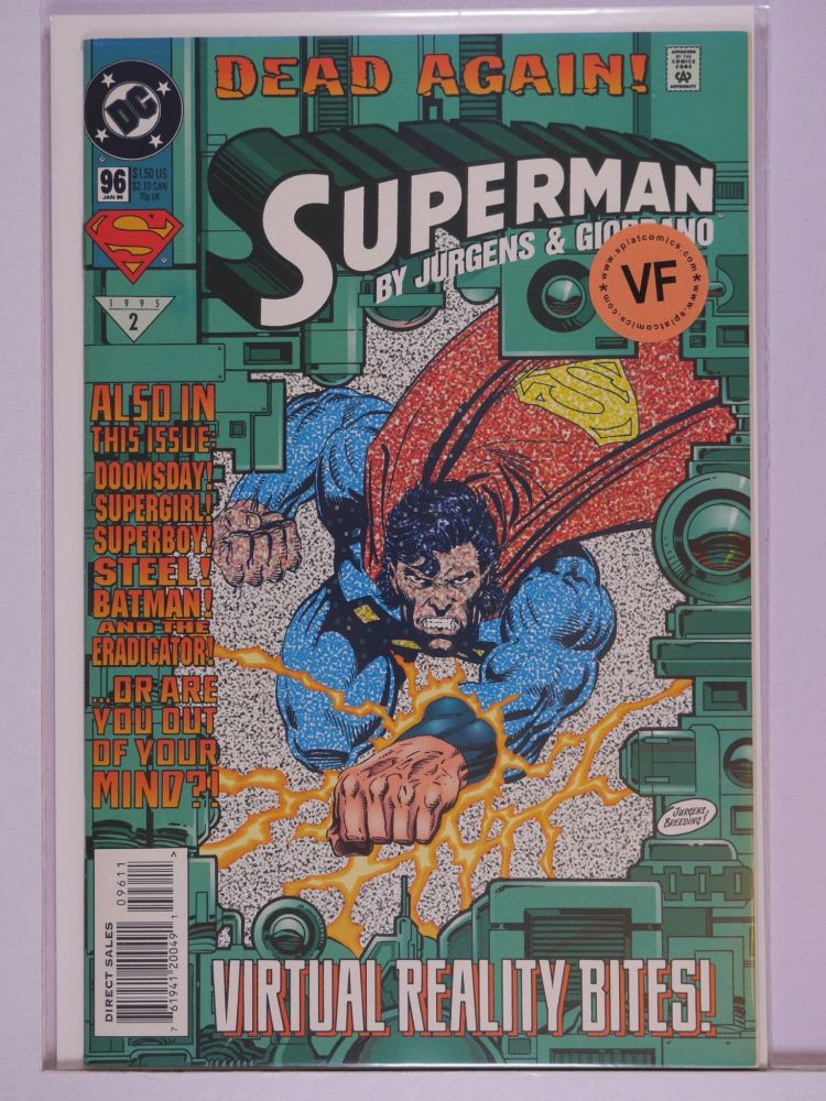 SUPERMAN (1987) Volume 2: # 0096 VF