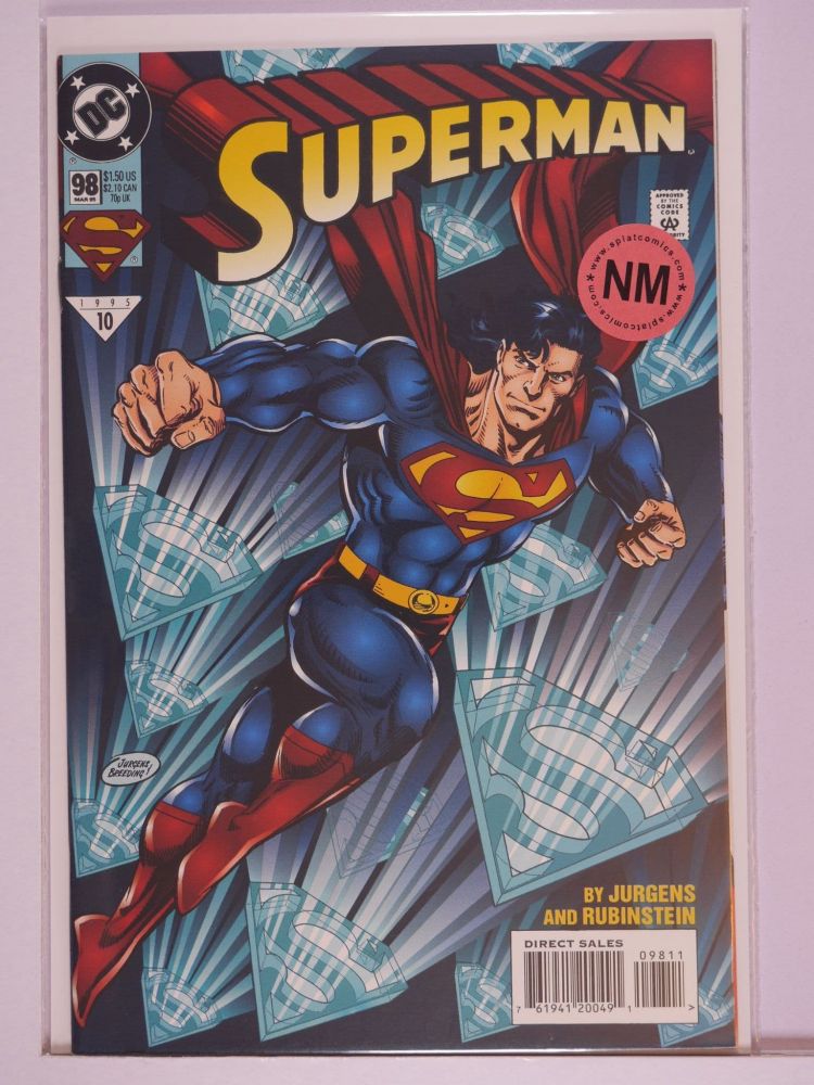 SUPERMAN (1987) Volume 2: # 0098 NM