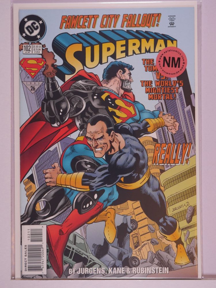 SUPERMAN (1987) Volume 2: # 0102 NM