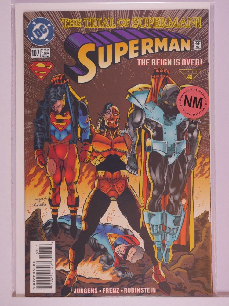 SUPERMAN (1987) Volume 2: # 0107 NM