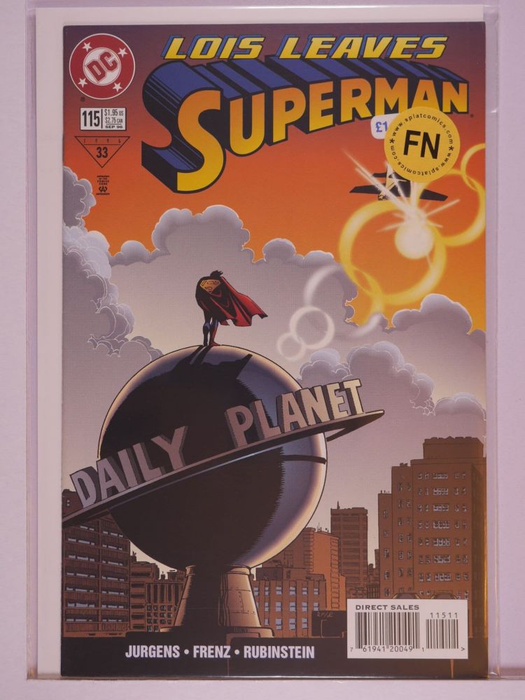 SUPERMAN (1987) Volume 2: # 0115 FN