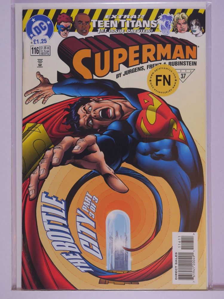 SUPERMAN (1987) Volume 2: # 0116 FN