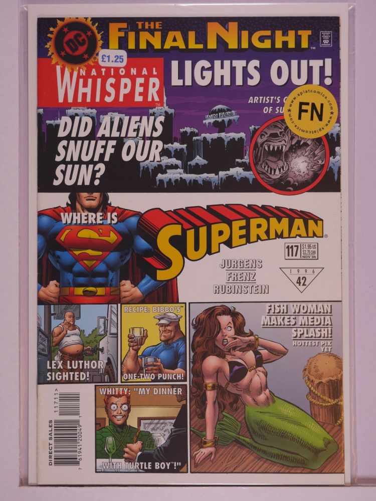 SUPERMAN (1987) Volume 2: # 0117 FN