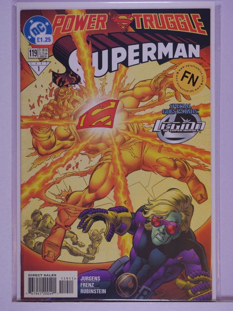 SUPERMAN (1987) Volume 2: # 0119 FN