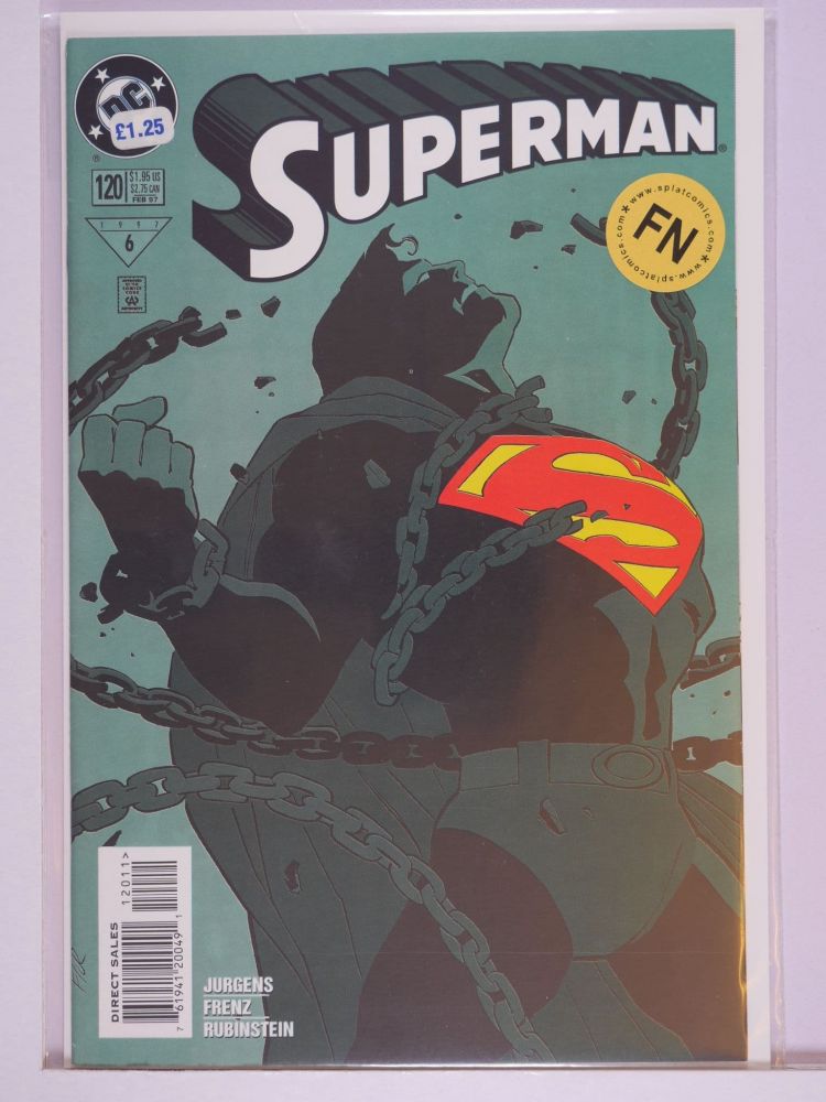 SUPERMAN (1987) Volume 2: # 0120 FN