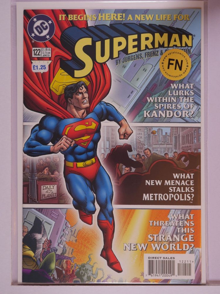 SUPERMAN (1987) Volume 2: # 0122 FN