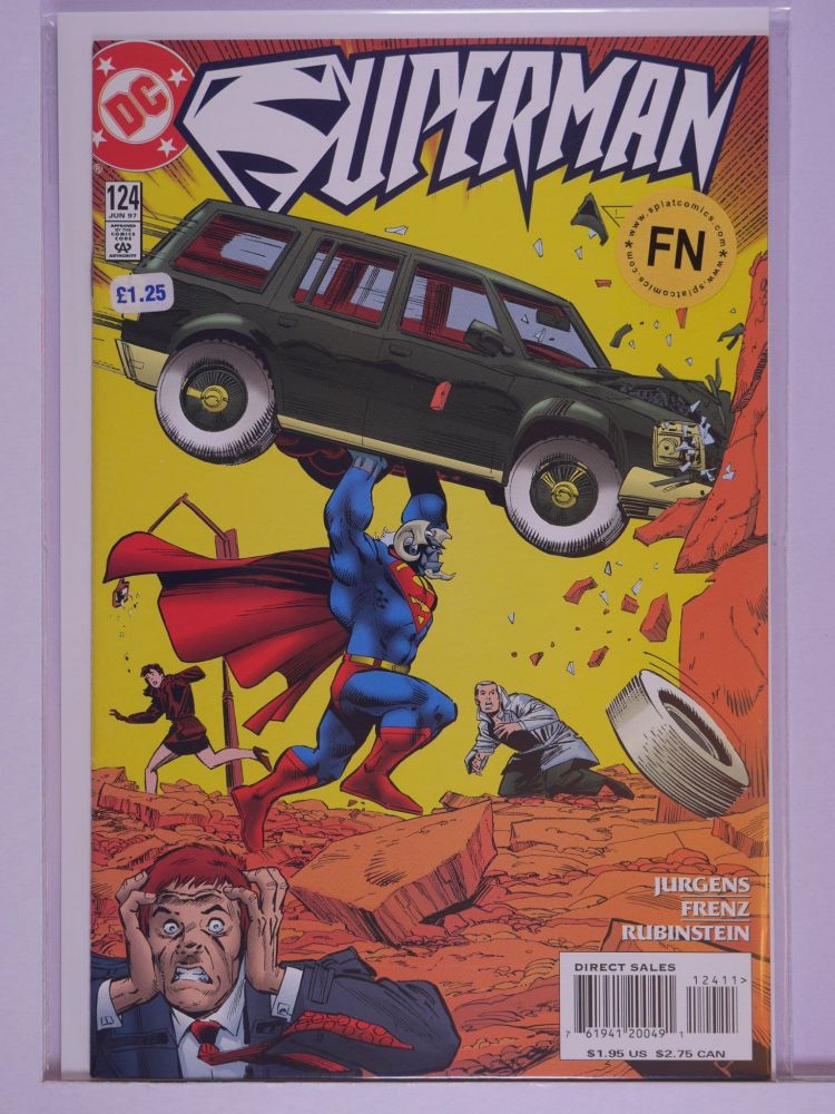 SUPERMAN (1987) Volume 2: # 0124 FN