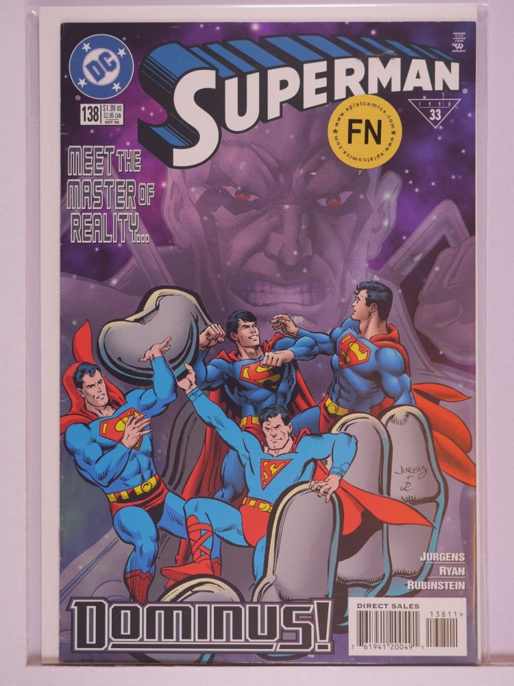 SUPERMAN (1987) Volume 2: # 0138 FN