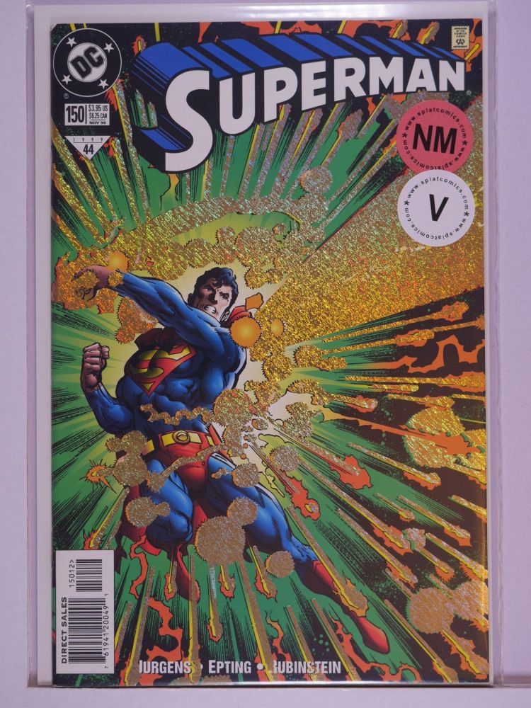 SUPERMAN (1987) Volume 2: # 0150 NM METALLIC COVER VARIANT