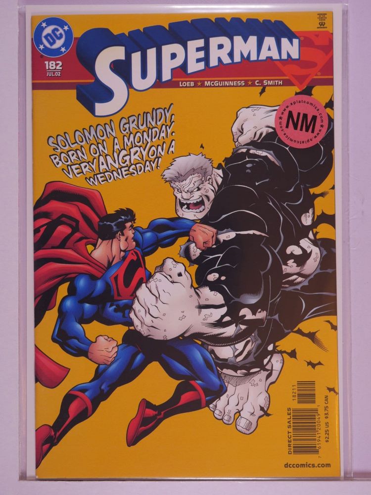 SUPERMAN (1987) Volume 2: # 0182 NM