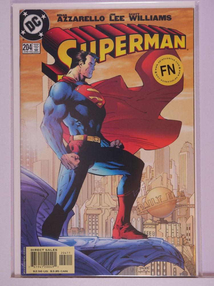 SUPERMAN (1987) Volume 2: # 0204 FN