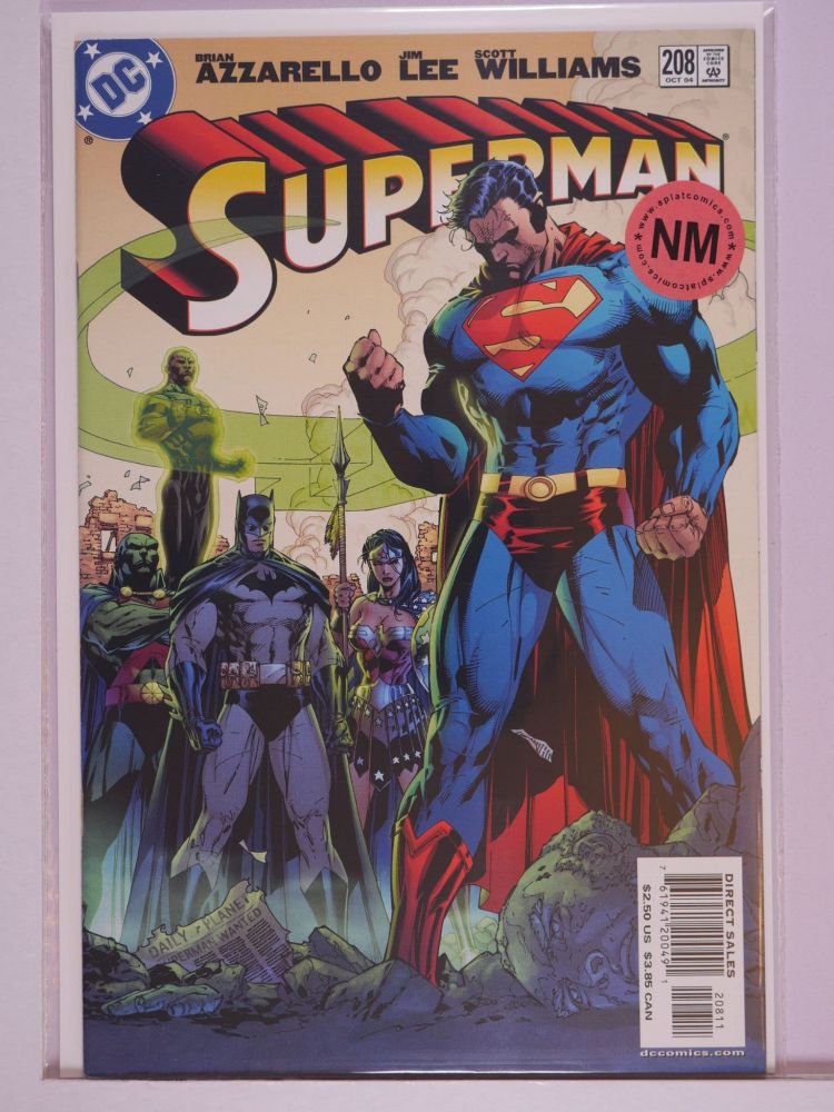 SUPERMAN (1987) Volume 2: # 0208 NM