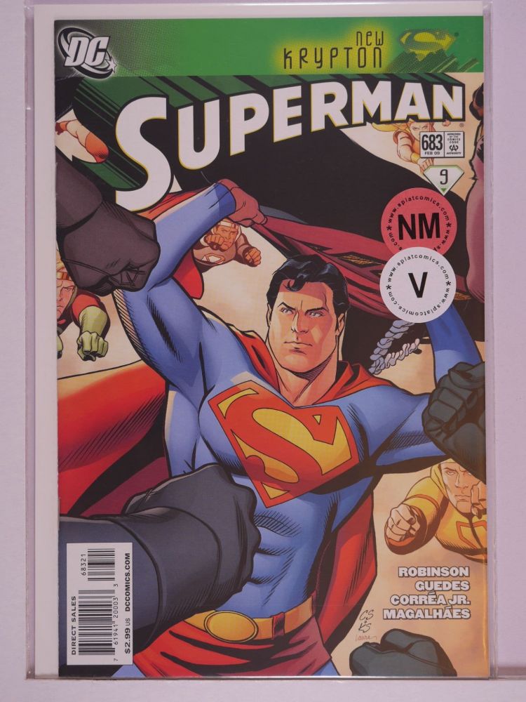 SUPERMAN (1987) Volume 2: # 0683 NM CHRIS SPROUSE COVER SUPERMAN LIFTING VARIANT