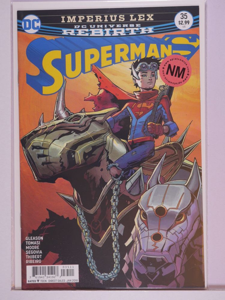 SUPERMAN (2016) Volume 4: # 0035 NM