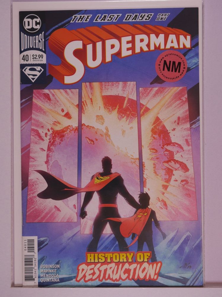 SUPERMAN (2016) Volume 4: # 0040 NM