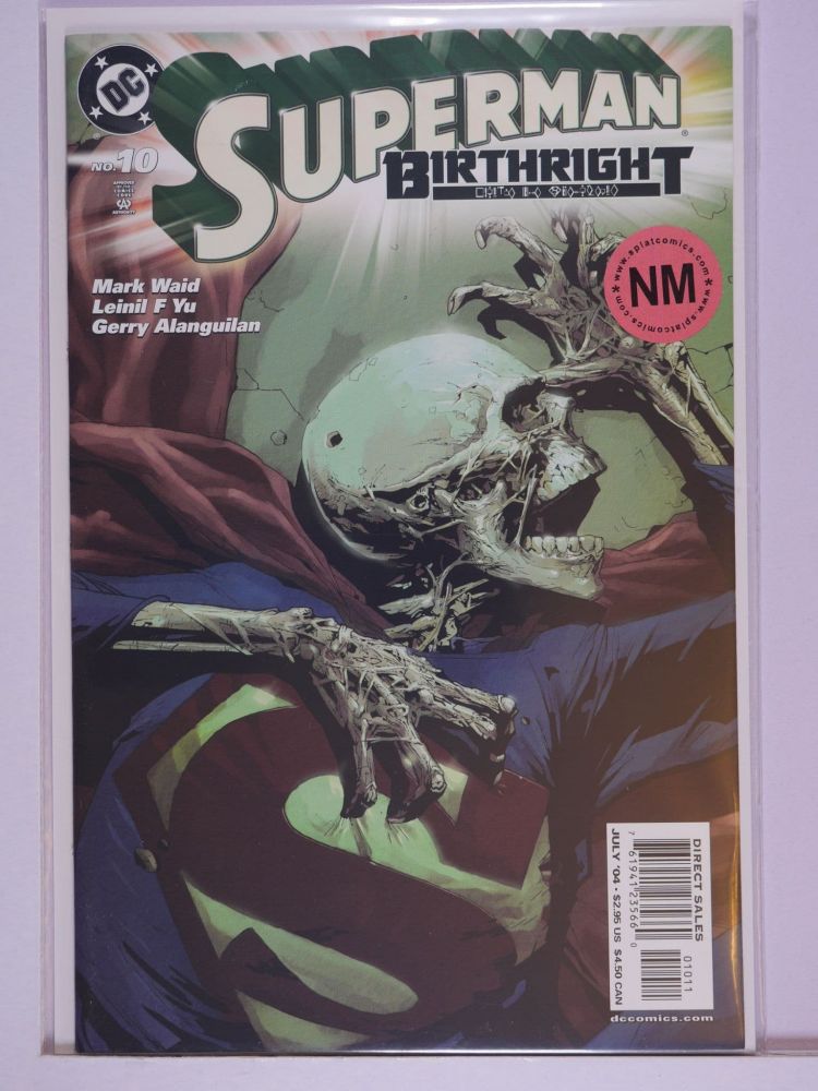 SUPERMAN BIRTHRIGHT (2003) Volume 1: # 0010 NM