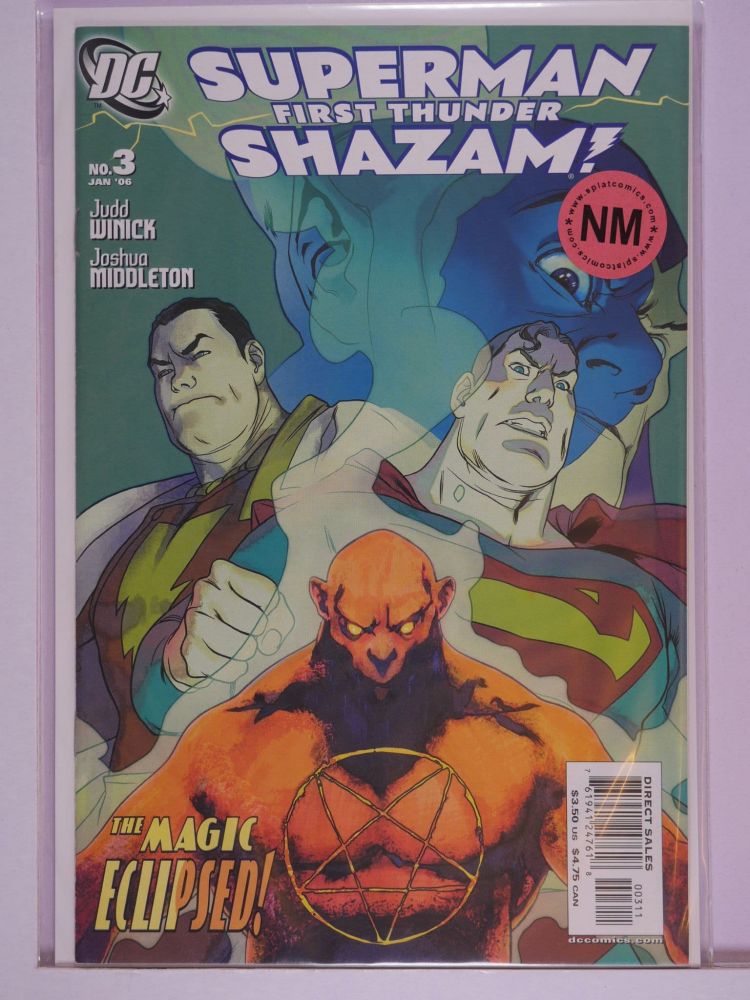 SUPERMAN FIRST THUNDER SHAZAM (2006) Volume 1: # 0003 NM