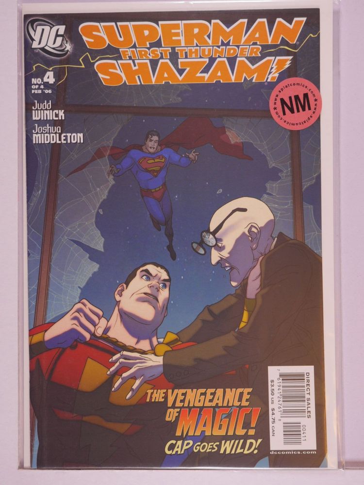 SUPERMAN FIRST THUNDER SHAZAM (2006) Volume 1: # 0004 NM