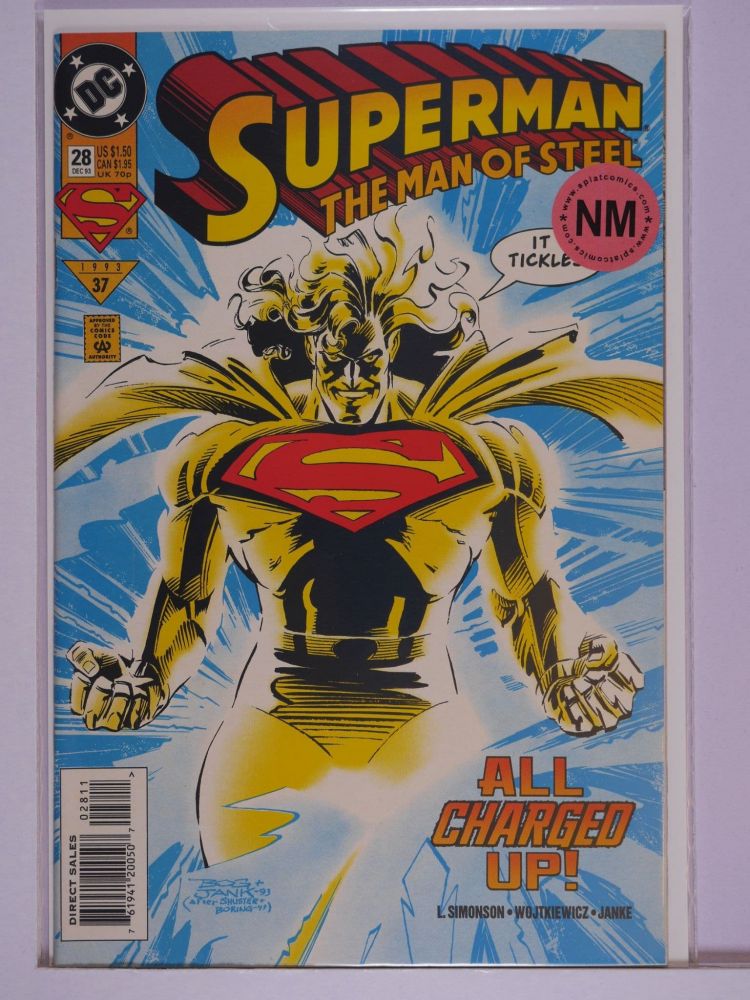 SUPERMAN THE MAN OF STEEL (1991) Volume 2: # 0028 NM