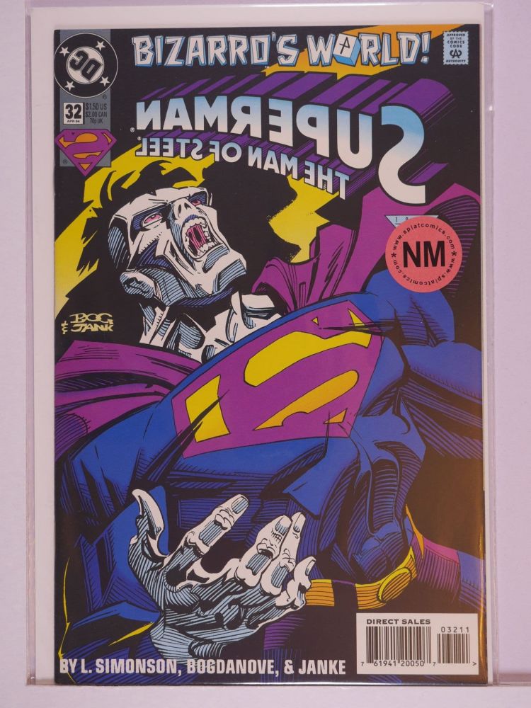 SUPERMAN THE MAN OF STEEL (1991) Volume 2: # 0032 NM