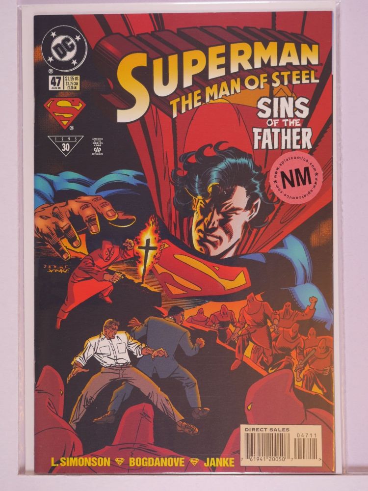 SUPERMAN THE MAN OF STEEL (1991) Volume 2: # 0047 NM