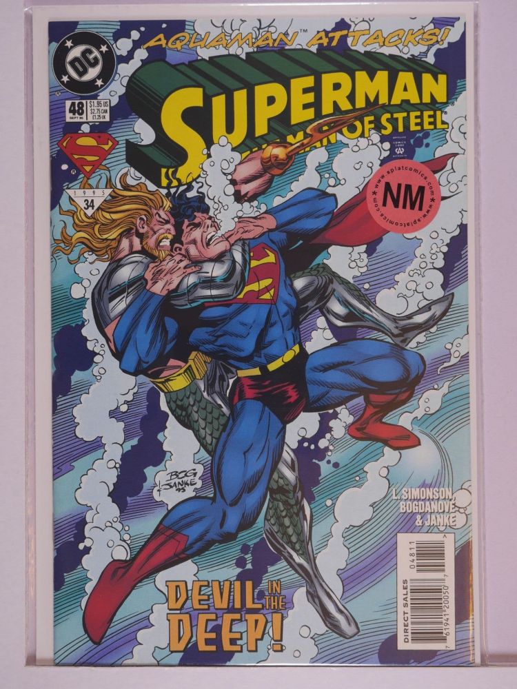 SUPERMAN THE MAN OF STEEL (1991) Volume 2: # 0048 NM