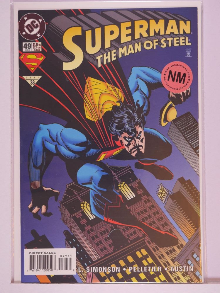 SUPERMAN THE MAN OF STEEL (1991) Volume 2: # 0049 NM