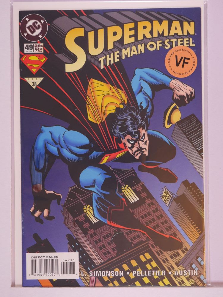 SUPERMAN THE MAN OF STEEL (1991) Volume 2: # 0049 VF