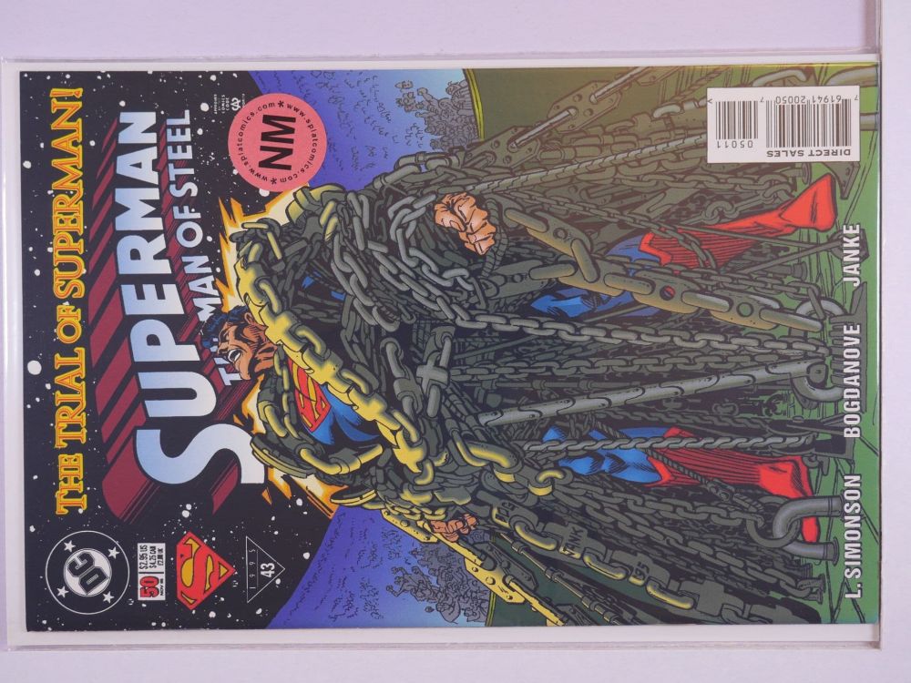 SUPERMAN THE MAN OF STEEL (1991) Volume 2: # 0050 NM