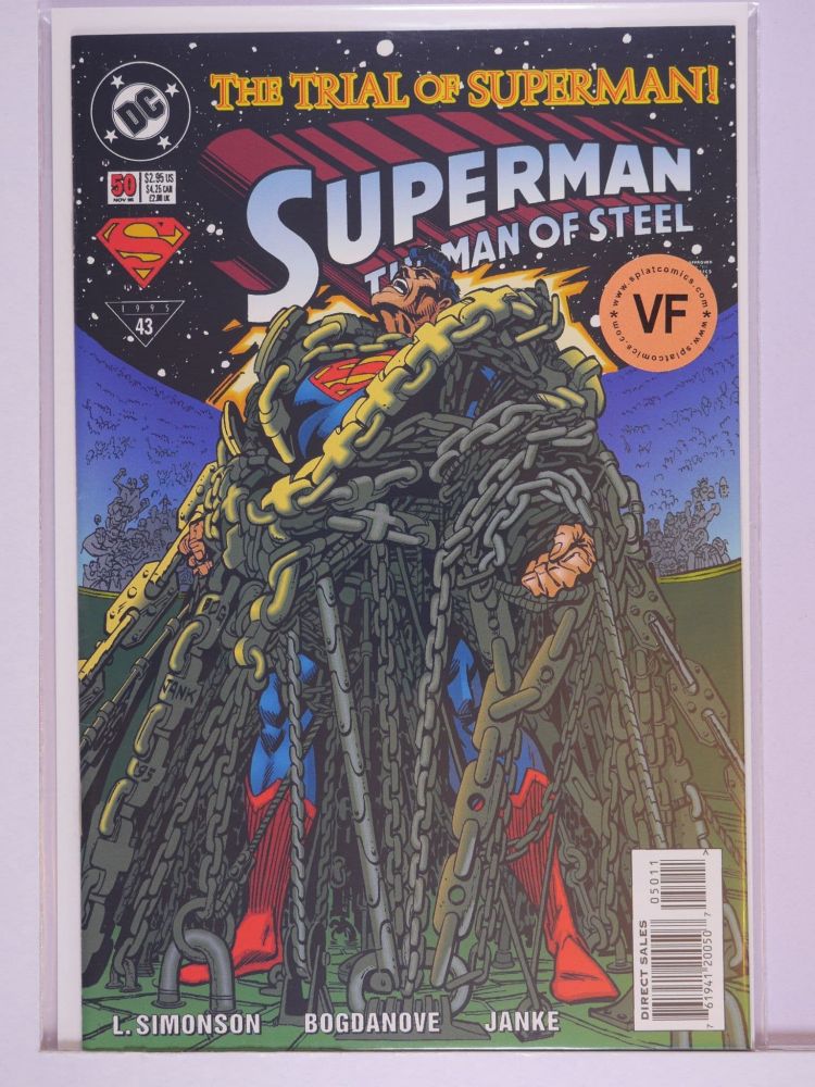 SUPERMAN THE MAN OF STEEL (1991) Volume 2: # 0050 VF