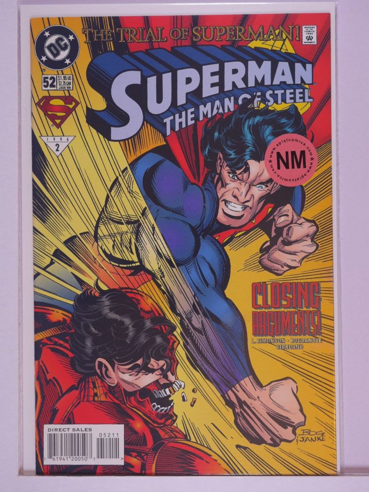 SUPERMAN THE MAN OF STEEL (1991) Volume 2: # 0052 NM