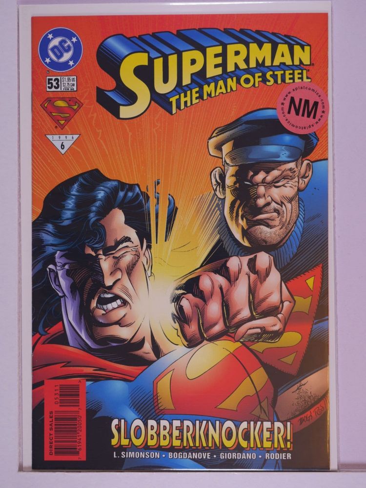 SUPERMAN THE MAN OF STEEL (1991) Volume 2: # 0053 NM