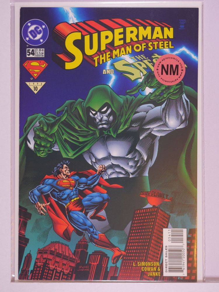 SUPERMAN THE MAN OF STEEL (1991) Volume 2: # 0054 NM