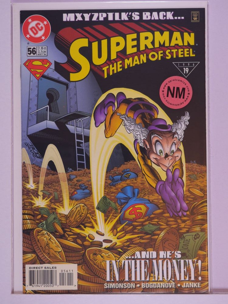 SUPERMAN THE MAN OF STEEL (1991) Volume 2: # 0056 NM