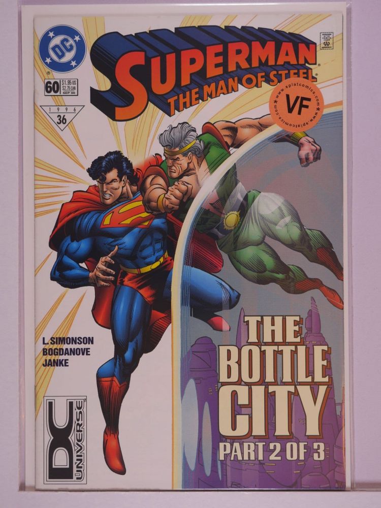 SUPERMAN THE MAN OF STEEL (1991) Volume 2: # 0060 VF