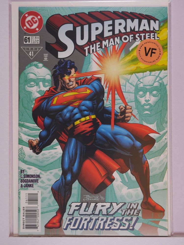 SUPERMAN THE MAN OF STEEL (1991) Volume 2: # 0061 VF