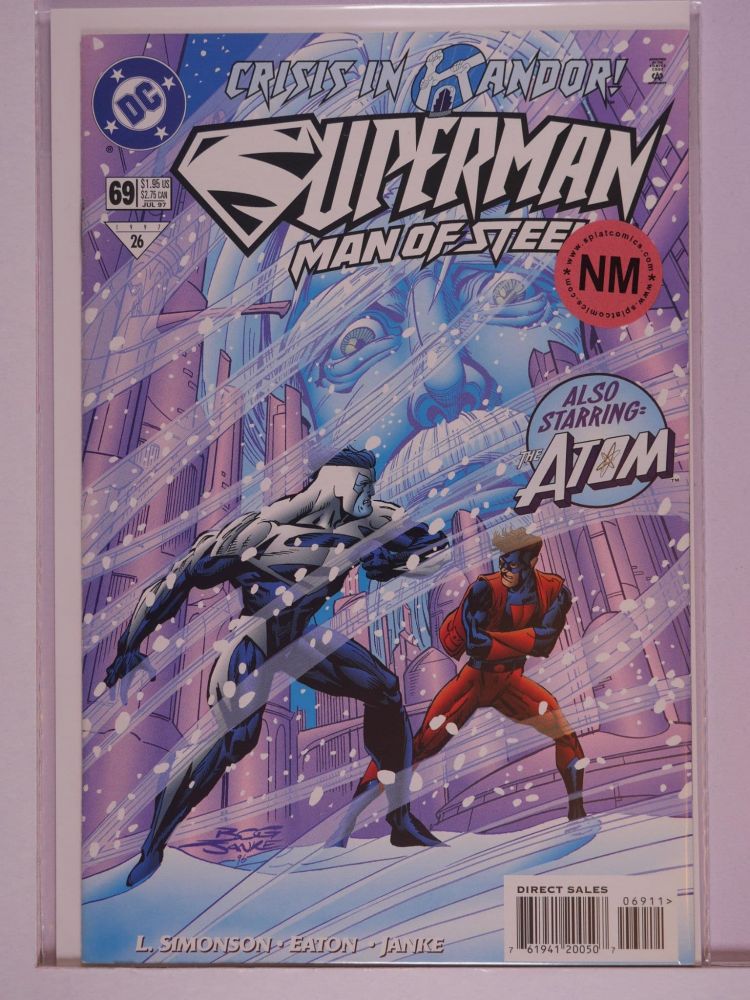 SUPERMAN THE MAN OF STEEL (1991) Volume 2: # 0069 NM