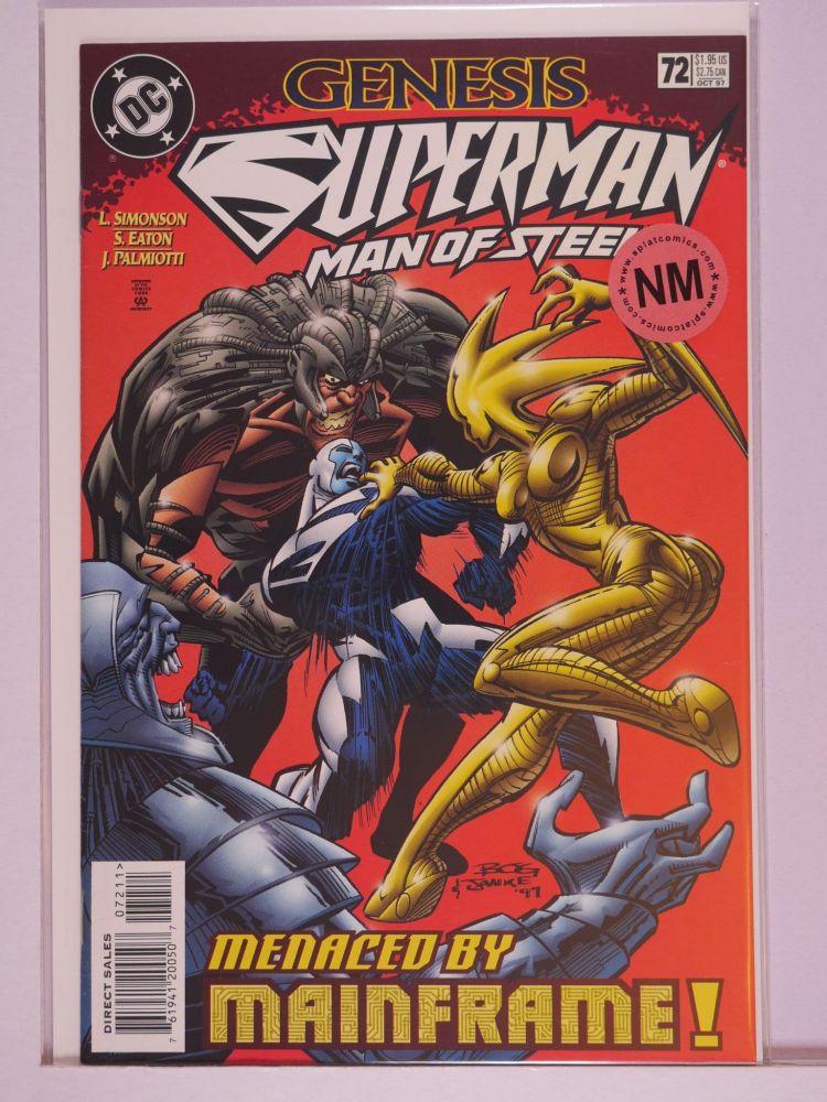 SUPERMAN THE MAN OF STEEL (1991) Volume 2: # 0072 NM