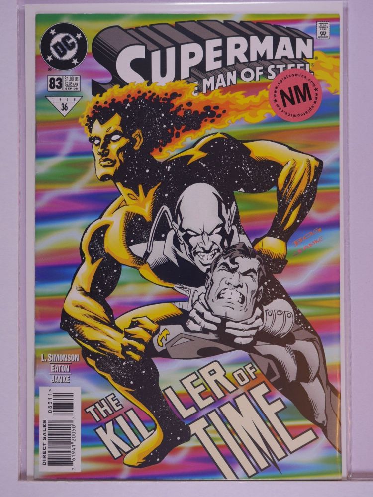 SUPERMAN THE MAN OF STEEL (1991) Volume 2: # 0083 NM