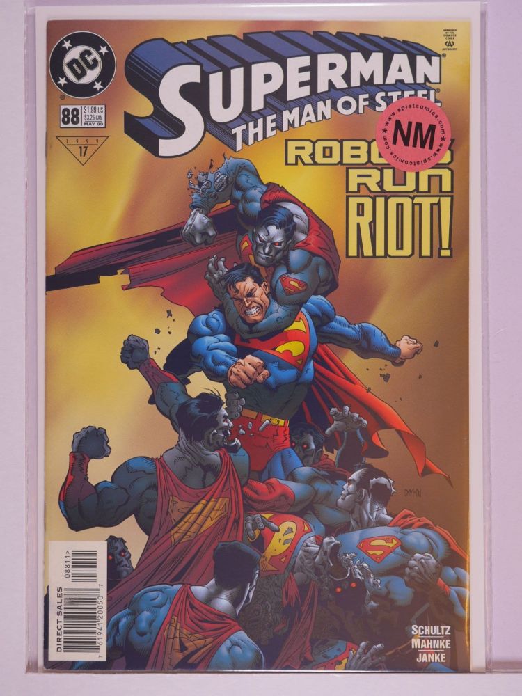 SUPERMAN THE MAN OF STEEL (1991) Volume 2: # 0088 NM