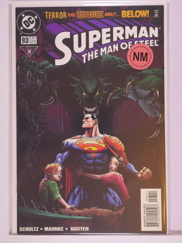 SUPERMAN THE MAN OF STEEL (1991) Volume 2: # 0093 NM