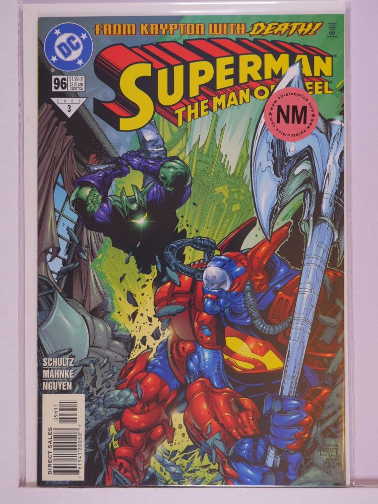 SUPERMAN THE MAN OF STEEL (1991) Volume 2: # 0096 NM